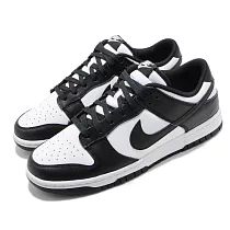 Nike 休閒鞋 Dunk Low Retro 運動 男鞋 經典款 簡約 皮革 質感 球鞋 穿搭 黑 白 DD1391100 31cm WHITE/BLACK─WHITE