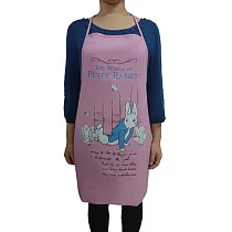 【PETER RABBIT比得兔】簡易圍裙 鑽籬笆粉