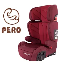 PERO Ni Plus ISOFIX/安全帶(兩用成長型) 汽車安全座椅─ 璀璨紅