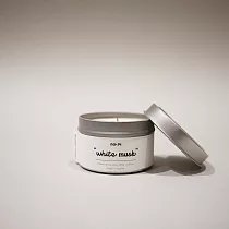 November Treasure | 旅行香氛蠟燭 Tin Candle ─ no.14 white musk
