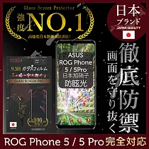 【INGENI徹底防禦】ASUS ROG Phone 5 / 5 Pro (ZS673KS) 保護貼 保護膜 日本旭硝子玻璃保護貼 (滿版 黑邊 防眩光霧面)