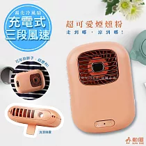 【勳風】攜帶式霧化扇USB充插兩用DC電風扇(BHF─T0045)清涼隨身