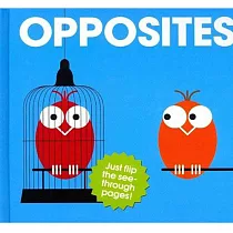 Opposites 比一比 精裝膠片書(外文書)