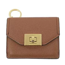 MICHAEL KORS 轉釦式鑰匙/零錢包─2色 駝色