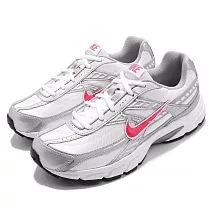Nike 慢跑鞋 Initiator 運動 女鞋 394053─101 23.5cm WHITE/SILVER