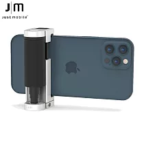 Just Mobile ShutterGrip 2 [掌握街拍 2] 翻轉藍牙拍照握把 銀黑色