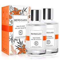 Berdoues 1902 摩登雅致 白麝香&橙花淡香水(100ml)X2入─送原廠紙袋