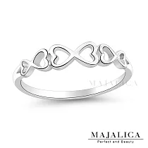 Majalica純銀戒指 無限愛 戒指女戒 925純銀尾戒 新春開運防小人 PR9032 美國圍2號
