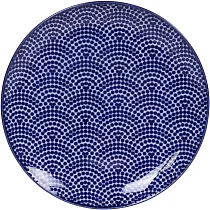 《Tokyo Design》瓷製餐盤(扇點藍16cm) | 餐具 器皿 盤子
