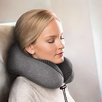 《TRAVELON》U型護頸記憶枕 | 午睡枕 飛機枕 旅行枕 護頸枕 U型枕 ─ 灰