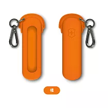 VICTORINOX 瑞士維氏 ─7用瑞士刀矽膠皮套 橘