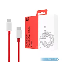 【OnePlus一加】C203A 原廠盒裝 / Warp閃充 Type─C to Type─C 傳輸線 (100cm) 單色