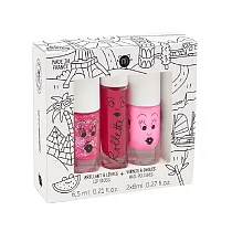 Nailmatic Kids 環遊世界兒童水漾亮彩指甲油唇彩組