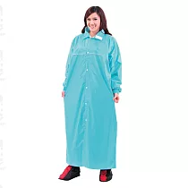 JUMP 將門優雅EG9內裡反光防水風雨衣 I 湖水綠3XL