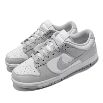 Nike 休閒鞋 Dunk Low Retro 運動 男女鞋 經典款 復刻 皮革 舒適 穿搭 滑板 白 灰 DD1391─103 26cm WHITE/GREY FOG