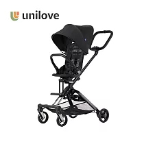 unilove 英國 On The Go馬奇車 成長型輕便 嬰兒手推車 ─ 黑色