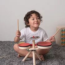 泰國Plantoys 木作兒童樂器 ─ 快樂小鼓手