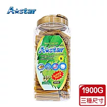 【A Star】空心六星棒(健膚亮毛)超大桶裝1900G(多種尺寸) M