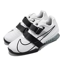 Nike 訓練鞋 Romaleos 4 運動 男鞋 支撐 穩定 重量訓練 健身房 球鞋 白 黑 CD3463101 26cm WHITE/BLACK─WHITE