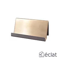 【éclat】尊榮商務桌用名片架_ 香檳金