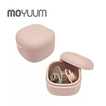 MOYUUM 韓國 辛奇奶嘴/粉色奶嘴盒組 ─ 灰綠(0─6M)+粉(6M+)