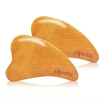 O’Pretty 歐沛媞 木製刮痧按摩板2入─心型