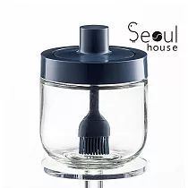 Seoul house 勺蓋一體密封油刷瓶 午夜藍