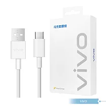 VIVO 3A 原廠盒裝 Type C 閃充充電線_33W(11V/3A) Max 單色