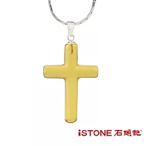 石頭記 水晶項鍊─水晶十字 (多色選) 黃水晶