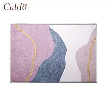 【Caldo卡朵生活】簡約線條臥室絨毛地墊