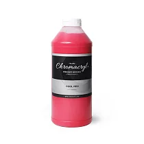 [時代中西畫材]澳洲Chroma 學生級壓克力 Chromacryl Acrylic流動畫/流體畫 冷紅
