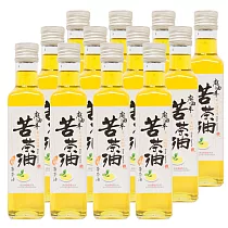 麻油車 頂級冷壓苦茶油(255ML/瓶)x12瓶組