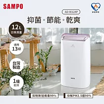 SAMPO聲寶 12L PICO PURE水離子除濕機 AD─W124P