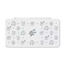 FlashFire Switch遊戲卡24片磁吸收納盒 白