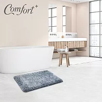 Comfort+─亮澤雪尼爾記憶綿地墊 【藍色】