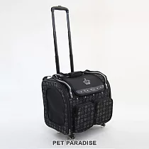 【PET PARADISE】寵物用品─外出拉桿包 四輪 王冠 M