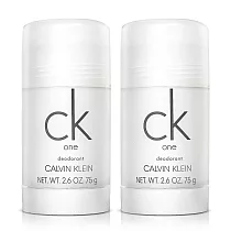 Calvin Klein 凱文克萊 CK one 中性體香膏(75g)X2入