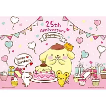 【台製拼圖】HP0300S─194 三麗鷗 ─布丁狗【25周年系列】歡樂慶生 (300片)