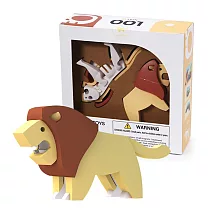 【Halftoys 哈福玩具】SF00407 3D動物樂園─獅子