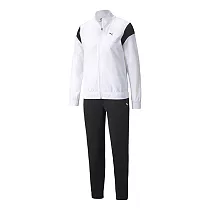 PUMA 男 基本系列Classic套裝 長袖外套 長褲 58913302 L C白