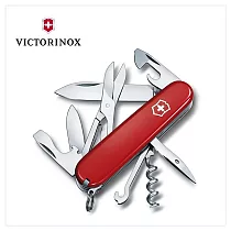 VICTORINOX 瑞士維氏 瑞士刀 Climber 14用 91mm 紅 1.3703