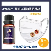 JMScent 精油口罩加強防護組 (精油任選x1+精油香氛扣x2) 紅玫瑰