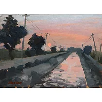 【玲廊滿藝】廖宜常─大水溝33x45cm
