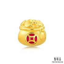 【點睛品】 Charme 古錢袋 黃金串珠