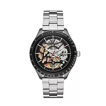 MICHAEL KORS 不鏽鋼腕錶─黑銀