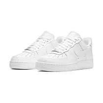 NIKE 女 AIR FORCE 1 07 休閒鞋 增高鞋 DD8959100 US6.5 全白