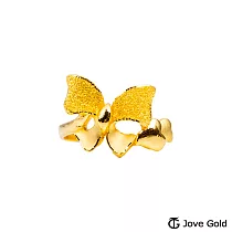 JoveGold漾金飾 用心感受黃金戒指