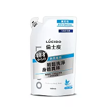 LÚCIDO 倫士度 去味沐浴露(補充包) 380ml