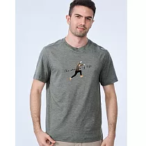 【荒野wildland】山男孩機能快乾T恤麻灰色 2XL 麻灰色