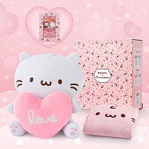 【majimeow 麻吉貓】麻吉有愛抱枕毯組 | 抱枕+毯子